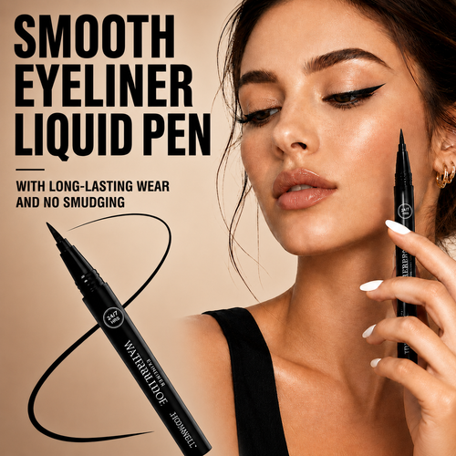 Smooth Eyeliner Liquid Pen with long-lasting wear and no smudging