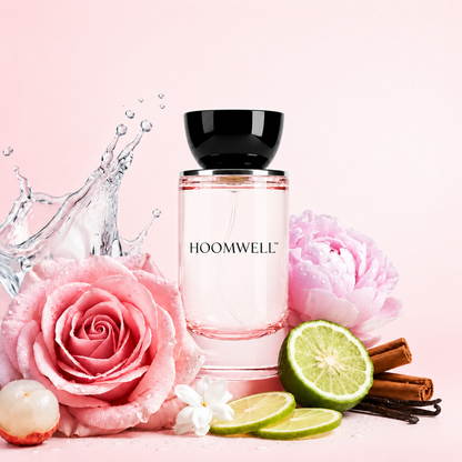 Rosehip and floral fragrance summer perfume