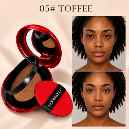 5-Color Concealer Foundation With Cushion-Concealer Foundation