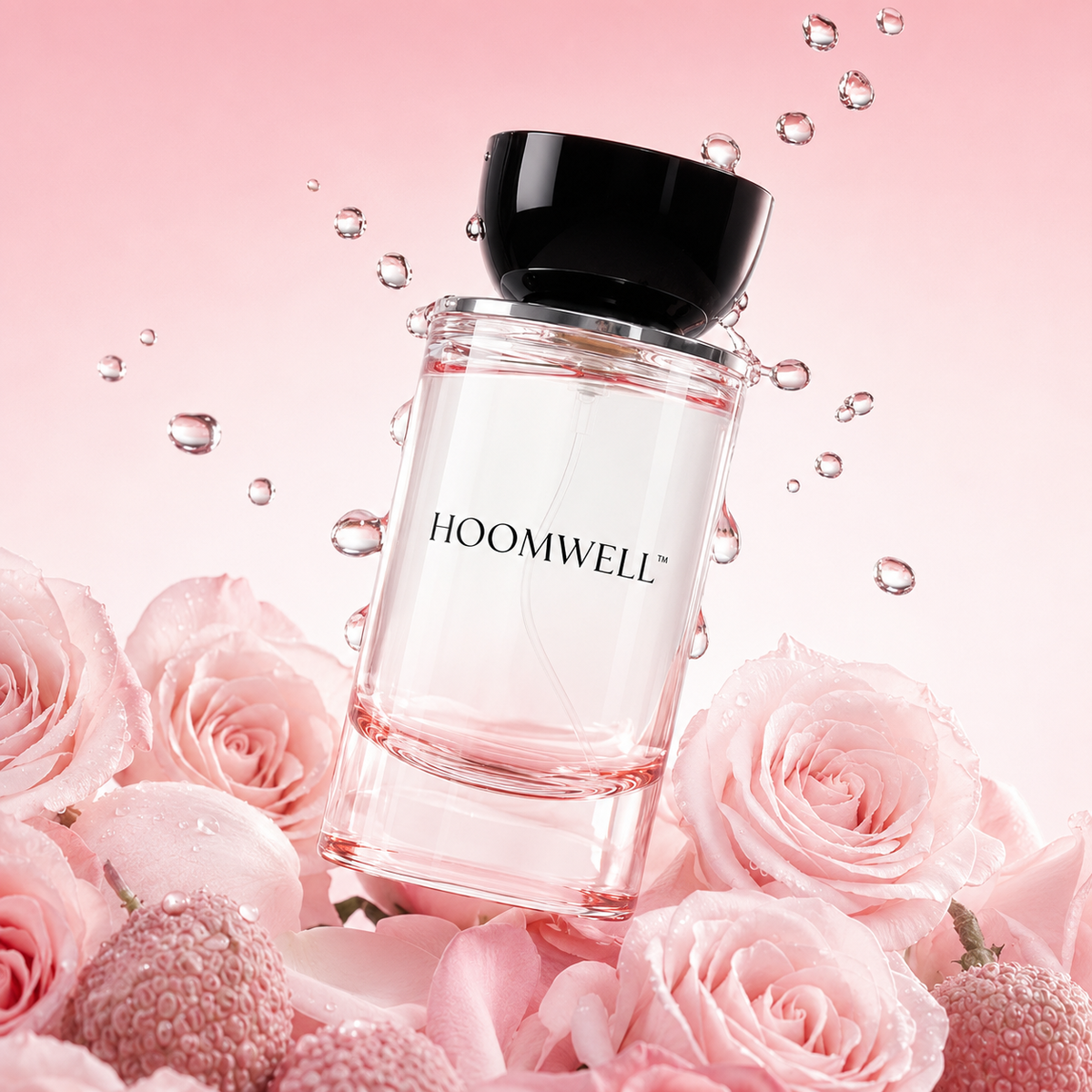Rosehip and floral fragrance summer perfume